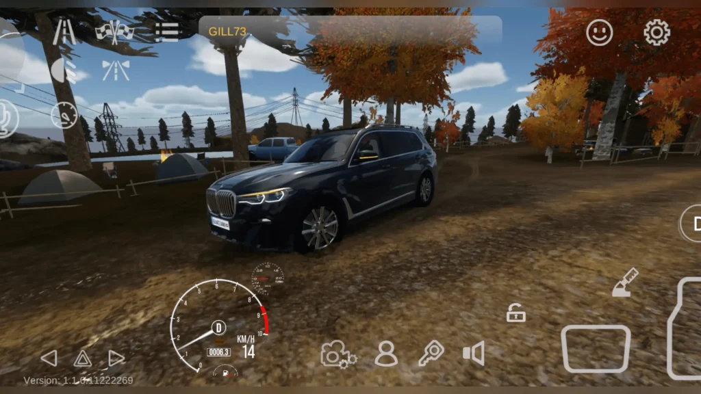 Drag racing mode in Car Parking Multiplayer 2 featuring two high-performance cars-min