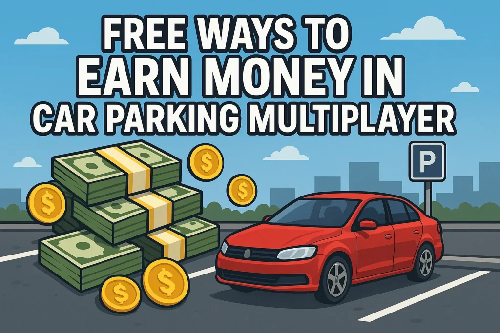 Free Ways to Earn Money in Car Parking Multiplayer
