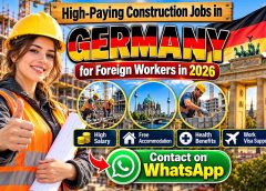 High-Paying Construction Jobs in Germany for Foreign Workers in 2026