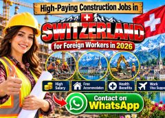 High-Paying Construction Jobs in Switzerland for Foreign Workers in 2026